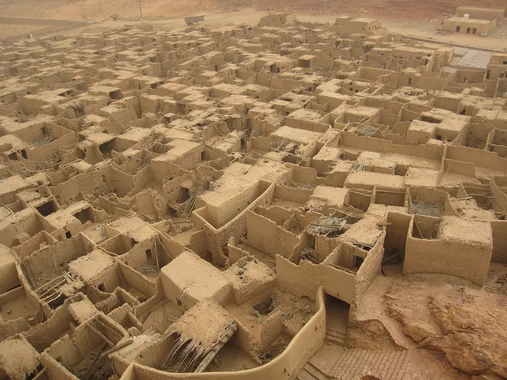 AlUla: Al Ula old town, Saudi Arabia 2011 The old town of AlUla, Saudi Arabia in 2011. Taken with Canon Digital IXUS 870 IS|Self-published work|Files with coordinates 