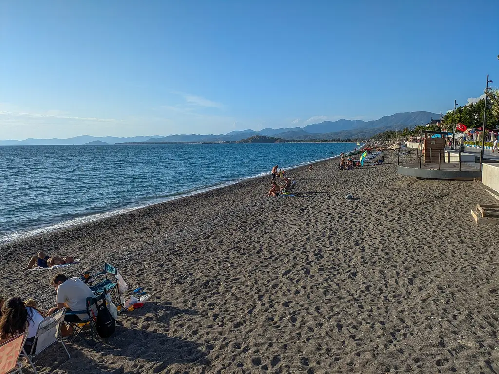 Fethiye: Çalış Beach Çalış Beach Fethiye|Self-published work|Uploaded with Mobile/Android|Files with coordinates missing SDC location of creation|Turkey photographs take