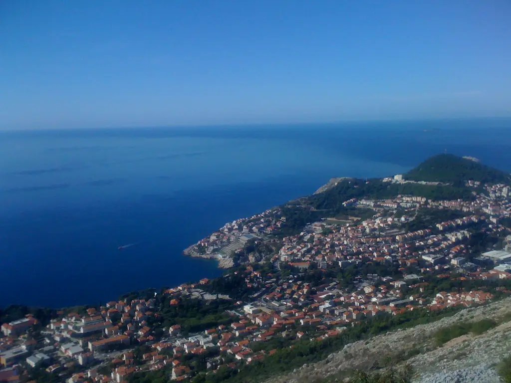 Dubrovnik: Panorama Dubrovnika 5054 Panorama photo of Dubrovnik GFDL|Taken with iPhone 3G|Views of Dubrovnik|License migration redundant|Self-published work|Uploaded with 