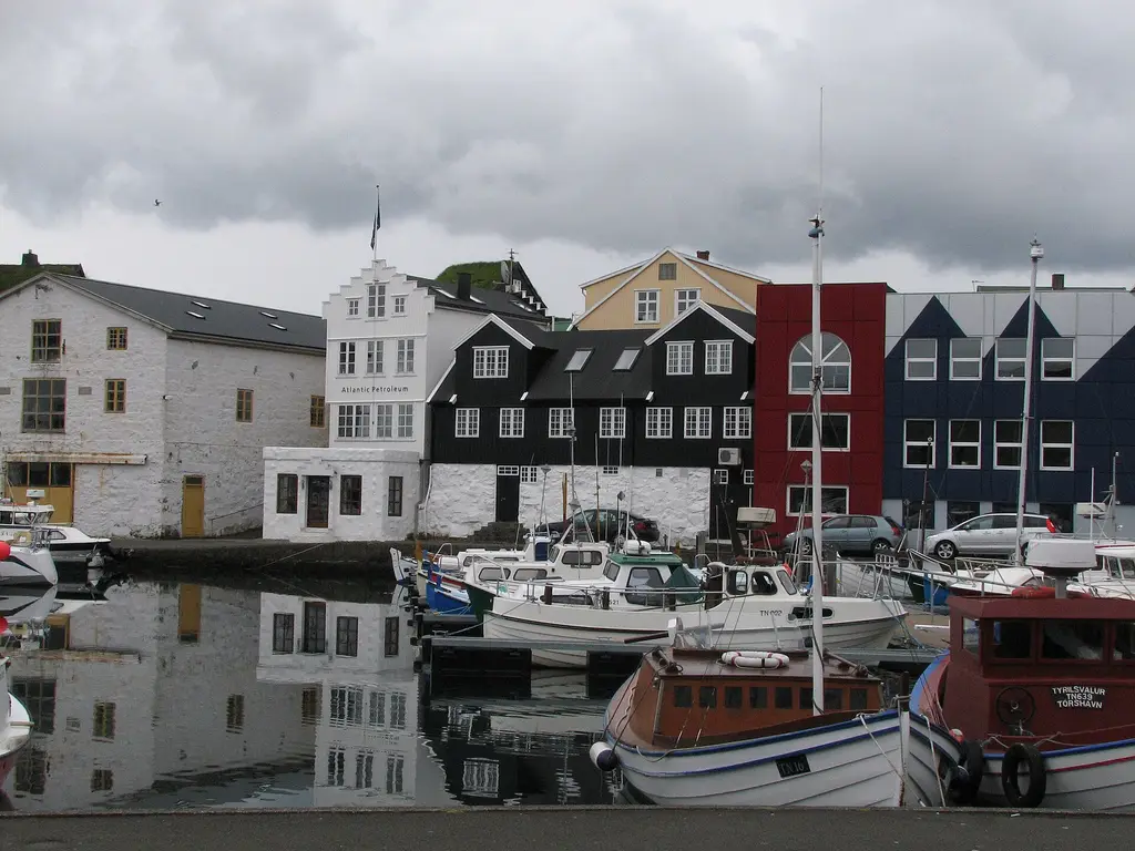 Faroe Islands: Faroe's capital Faroe's capital Taken with Canon PowerShot S3 IS|Images with annotations|Port of Tórshavn|Boats in the Faroe Islands|Flickr images uploaded by F