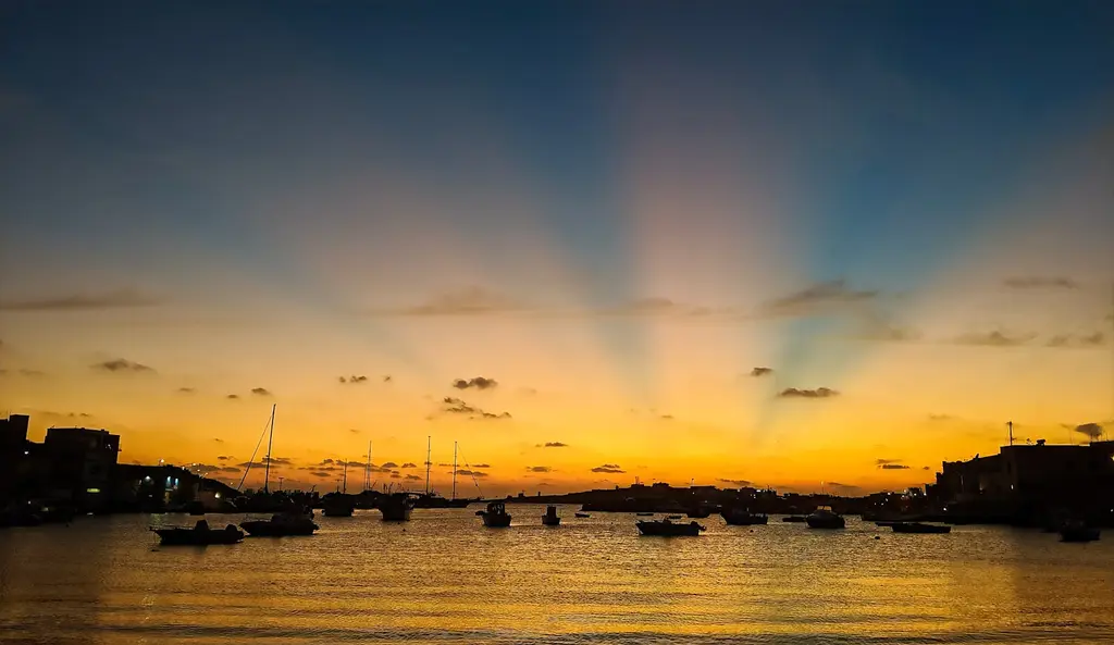 Lampedusa: Lampedusa sunset sunset and body of water