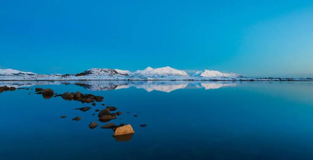 Lofoten: Blue Blue (105891151) 500px provided description: Reflections at blue hour after sunset on the V?gspollen fjord, Lofoten, Norway. [#reflection ,#blue ,#norway ,