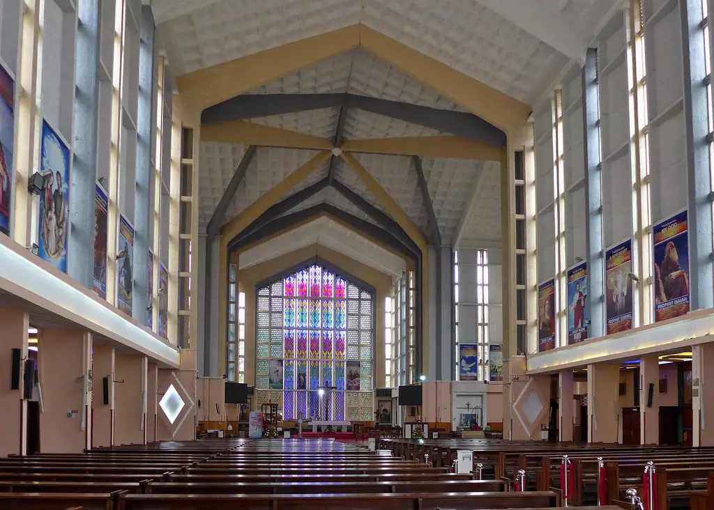 Nairobi: Cathedral Basilica of the Holy Family, Nairobi, 2025 (03) Cathedral Basilica of the Holy Family, Nairobi Taken with Leica D-Lux 6|Holy Family basilica (Nairobi,