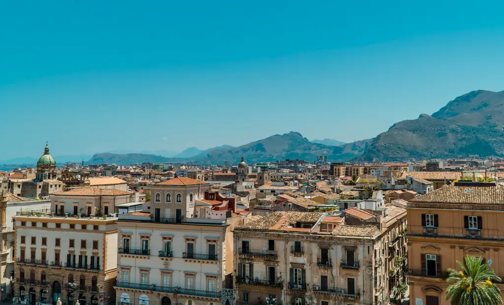 Palermo: View of Palermo, Sicily white and brown concrete buildings under blue sky during daytime