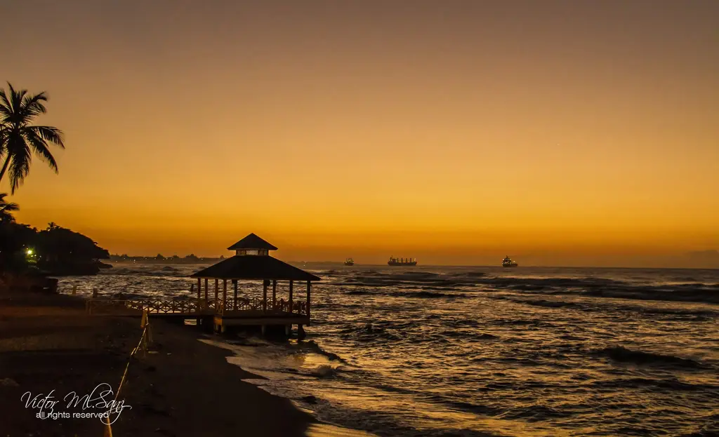 Santo Domingo: Amanecer Playa Guibia Santo Domingo (147620045) 500px provided description: Amanecer Playa Guibia Santo Domingo [#sky ,#sunrise ,#sea ,#water ,#beach ,#travel ,